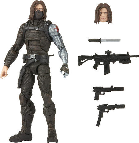Marvel Legends Series: Winter Soldier 6-Inch Falcon & the Winter Soldier Action Figure Toys & Games Hasbro