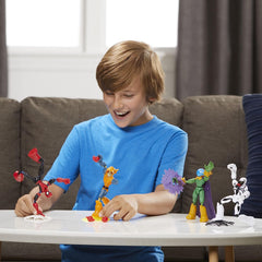 Marvel Spider-Man Bend and Flex Figure 4-Pack - Spider-Man and Anti-Venom Vs. Marvel's Mysterio and Hobgoblin Toys & Games Hasbro