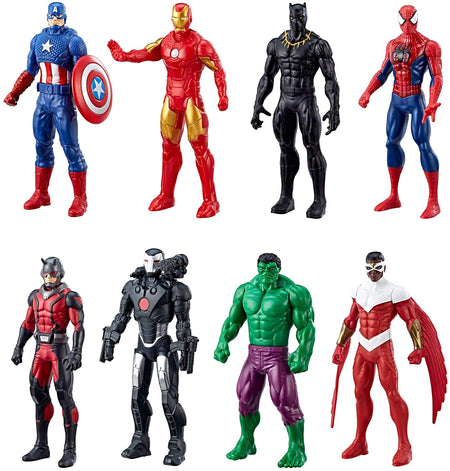 Marvel Ultimate Protector Pack - 8 Action Figures Toys & Games Hasbro