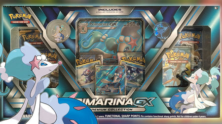 Pokemon TCG - Primarina-GX Premium Collection Box Card Game Pokemon