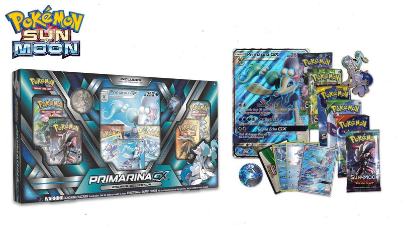 Pokemon TCG - Primarina-GX Premium Collection Box Card Game Pokemon