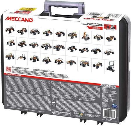 Meccano Motorized Off-Road Truck - 27-in-1 Building Kit Toys & Games Mattel