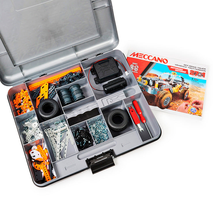 Meccano Motorized Off-Road Truck - 27-in-1 Building Kit Toys & Games Mattel