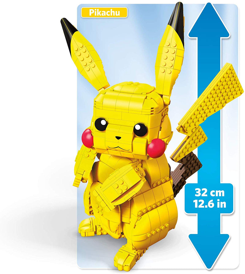 MEGA Pokemon: Jumbo Pikachu - 825 Piece Building Set Toys & Games Mattel