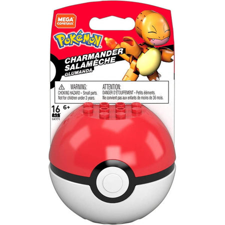 MEGA Pokemon: Charmander - 16 Piece Building Kit Toys & Games Mattel