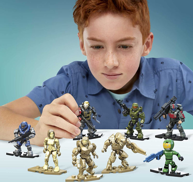 MEGA Halo: 20th Anniversary Character Collector Pack - 352 Piece Building Kit #GYG61 Toys & Games Mattel