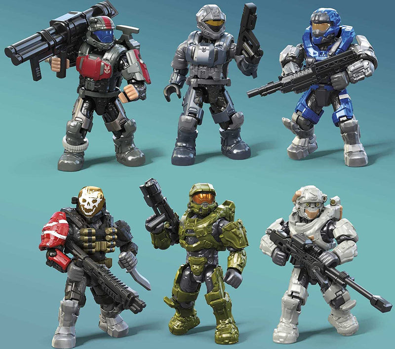 MEGA Halo: 20th Anniversary Character Collector Pack - 352 Piece Building Kit #GYG61 Toys & Games Mattel