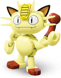 MEGA Pokemon: Meowth - 30 Piece Building Kit Toys & Games Mattel