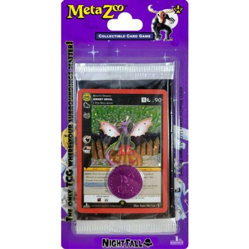 MetaZoo: Cryptid Nation TCG - Nightfall Blister Pack 1st Edition Card Game MetaZoo
