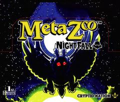 MetaZoo: Cryptid Nation TCG - Nightfall Booster Box Alpha 1st Edition - 36 Packs Card Game MetaZoo