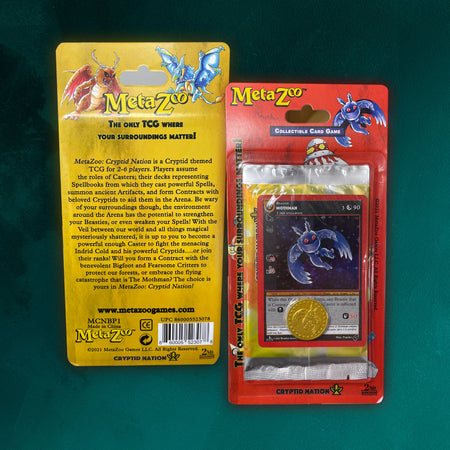 MetaZoo: Cryptid Nation TCG Blister Pack 2nd Edition Card Game MetaZoo
