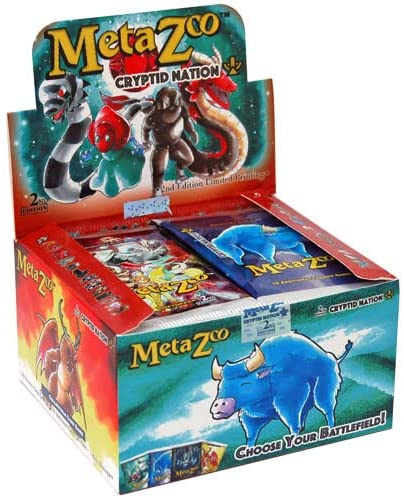 MetaZoo: Cryptid Nation TCG Booster Box 2nd Edition - 36 Packs Card Game MetaZoo