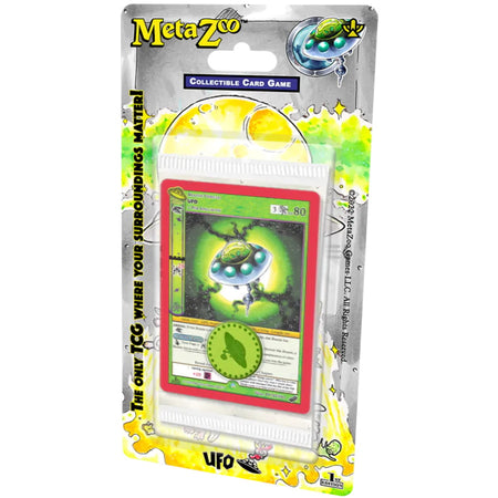 MetaZoo: Cryptid Nation TCG - UFO 1st Edition Blister Pack Card Game MetaZoo