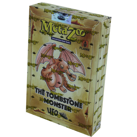 MetaZoo: Cryptid Nation TCG - UFO 1st Edition Flame Theme Deck - The Tombstone Monster Card Game MetaZoo