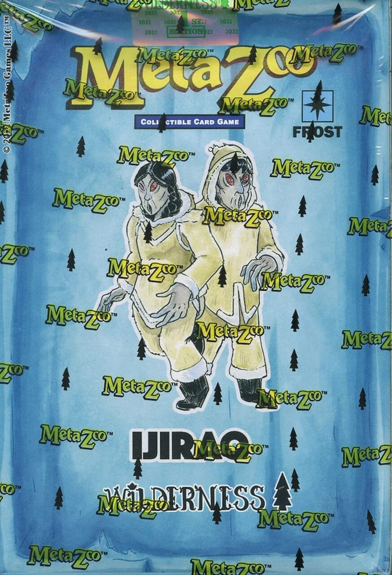 MetaZoo: Cryptid Nation TCG - Wilderness 1st Edition Theme Deck - Ijiraq Card Game MetaZoo