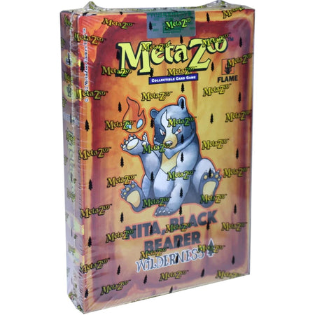 MetaZoo: Cryptid Nation TCG - Wilderness 1st Edition Theme Deck - Nita, Black Bearer Card Game MetaZoo