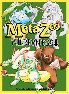 MetaZoo: Cryptid Nation TCG - Wilderness Blister Pack 1st Edition Card Game MetaZoo