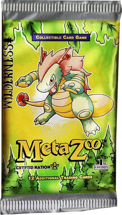 MetaZoo: Cryptid Nation TCG - Wilderness Blister Pack 1st Edition Card Game MetaZoo