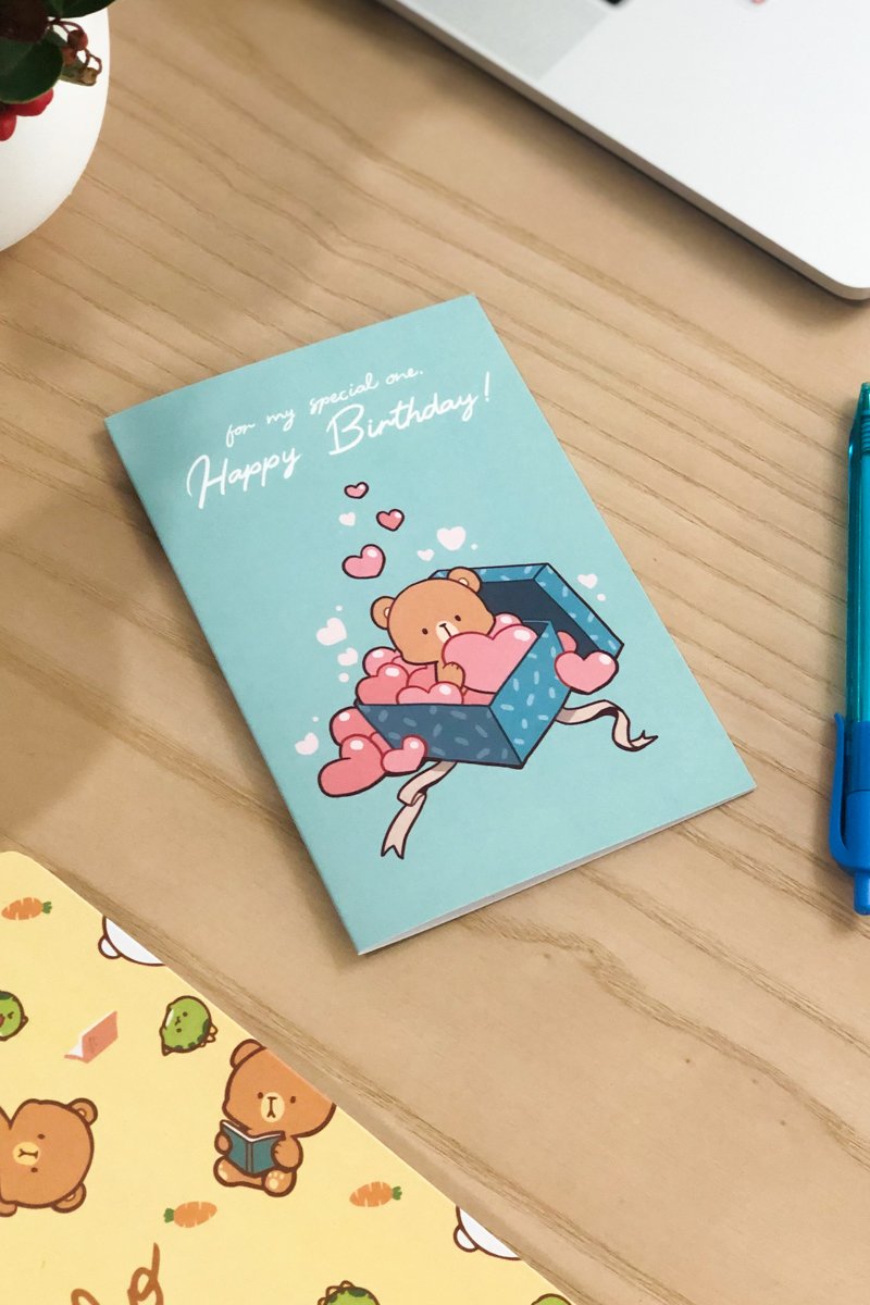 Milk Mocha Bear: Mocha's Surprise Birthday Card House & Home Milk Mocha Bear