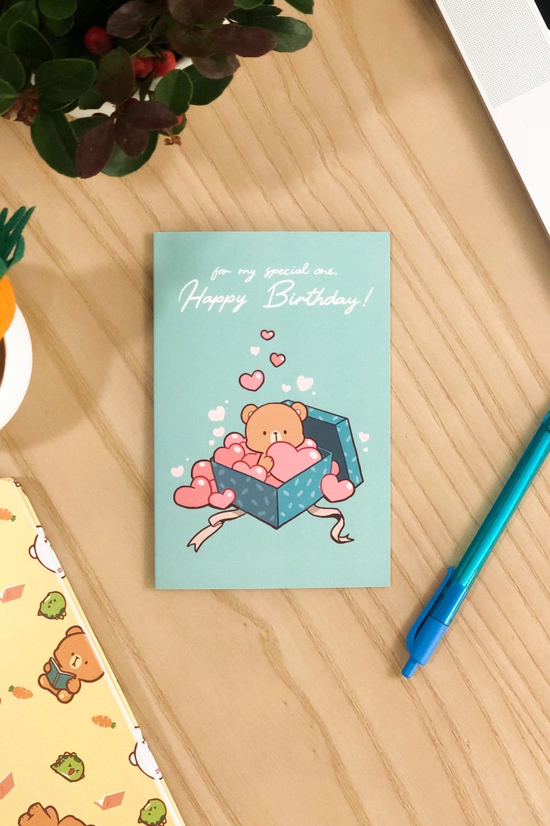Milk Mocha Bear: Mocha's Surprise Birthday Card House & Home Milk Mocha Bear