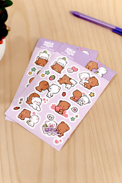 Milk Mocha Bear: Milk & Mocha 2nd Edition Sticker Pack House & Home Milk Mocha Bear