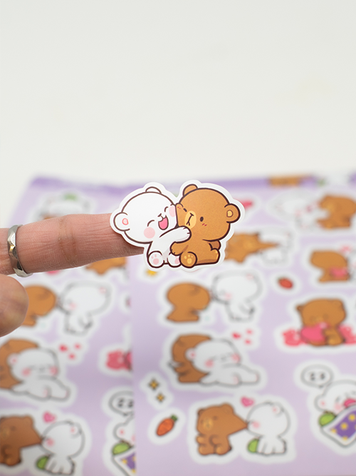 Milk Mocha Bear: Milk & Mocha 2nd Edition Sticker Pack House & Home Milk Mocha Bear