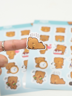 Milk Mocha Bear: Mocha's Dailies Sticker Pack House & Home Milk Mocha Bear