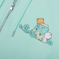 Milk Mocha Bear: Green Clover Snapshot Hoodie Hoodies Milk Mocha Bear