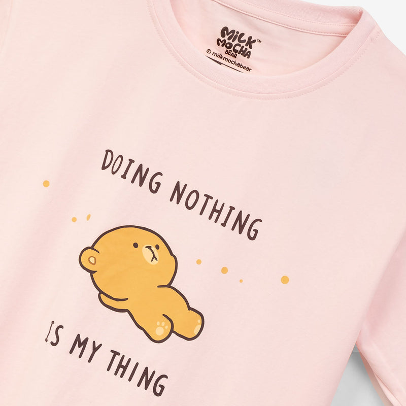 Milk Mocha Bear: Doing Nothing T-Shirt T-Shirts Milk Mocha Bear