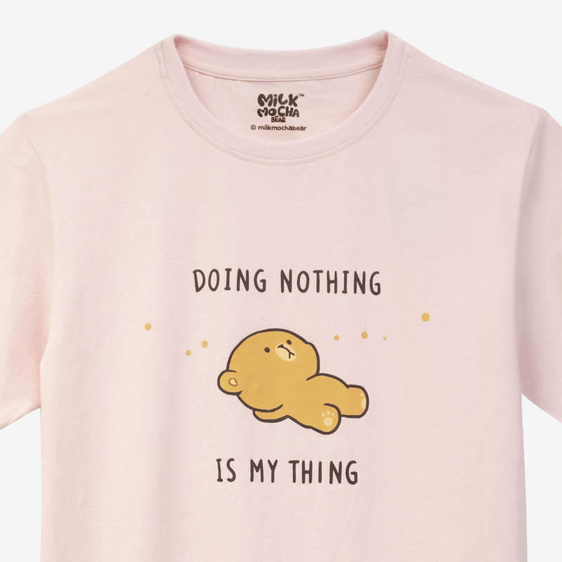 Milk Mocha Bear: Doing Nothing T-Shirt T-Shirts Milk Mocha Bear