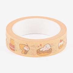 Milk Mocha Bear: Fluffy Delights Washi Tape Washi Tape Milk Mocha Bear