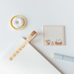 Milk Mocha Bear: Fluffy Delights Washi Tape Washi Tape Milk Mocha Bear