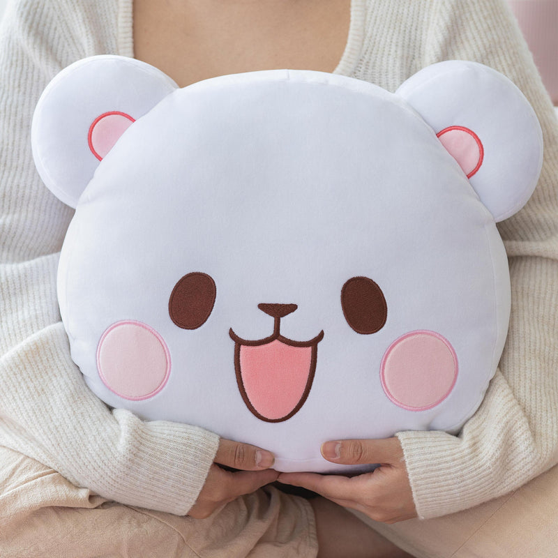 Milk Mocha Bear: Milk Head Cushion Home Decor Milk Mocha Bear