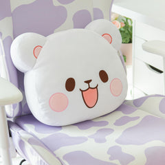 Milk Mocha Bear: Milk Head Cushion Home Decor Milk Mocha Bear