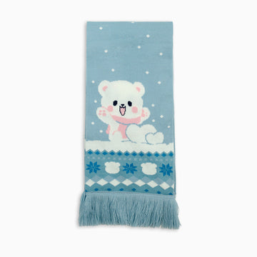 Milk Mocha Bear: Milk Winter Scarf Scarf Milk Mocha Bear