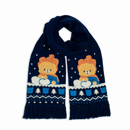 Milk Mocha Bear: Mocha Winter Scarf Scarf Milk Mocha Bear