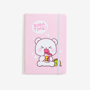 Milk Mocha Bear: Boba Time Notebook Notebooks & Notepads Milk Mocha Bear