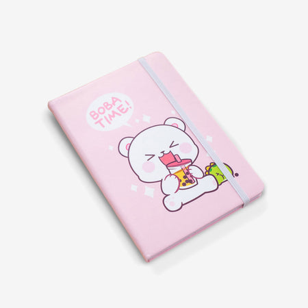 Milk Mocha Bear: Boba Time Notebook Notebooks & Notepads Milk Mocha Bear