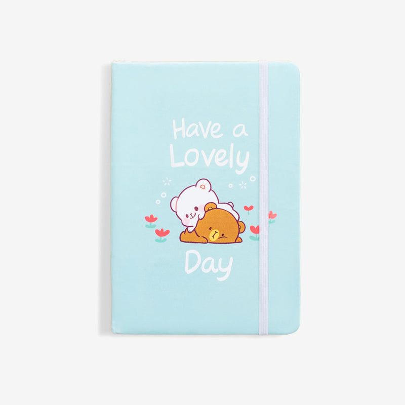 Milk Mocha Bear: Have a Lovely Day Notebook Notebooks & Notepads Milk Mocha Bear