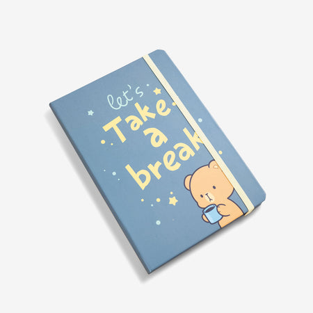 Milk Mocha Bear: Take a Break Notebook Notebooks & Notepads Milk Mocha Bear