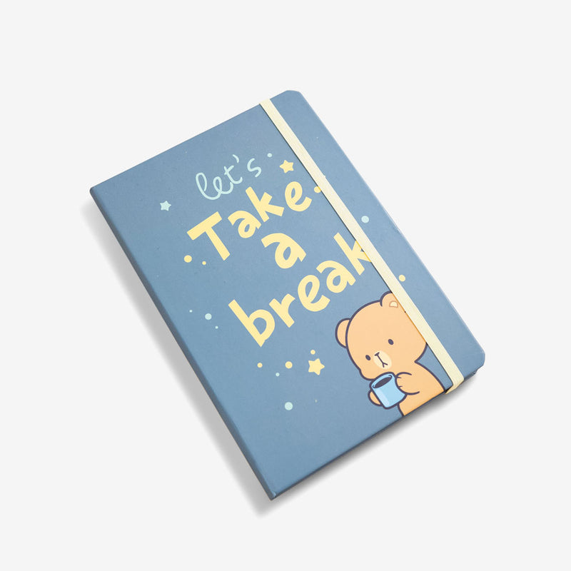 Milk Mocha Bear: Take a Break Notebook Notebooks & Notepads Milk Mocha Bear