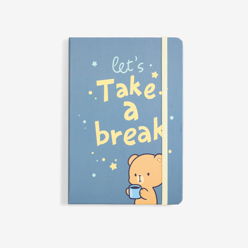 Milk Mocha Bear: Take a Break Notebook Notebooks & Notepads Milk Mocha Bear