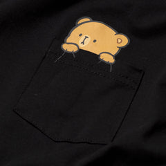Milk Mocha Bear: Pocket Mocha T-Shirt T-Shirts Milk Mocha Bear