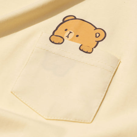 Milk Mocha Bear: Pocket Mocha T-Shirt T-Shirts Milk Mocha Bear