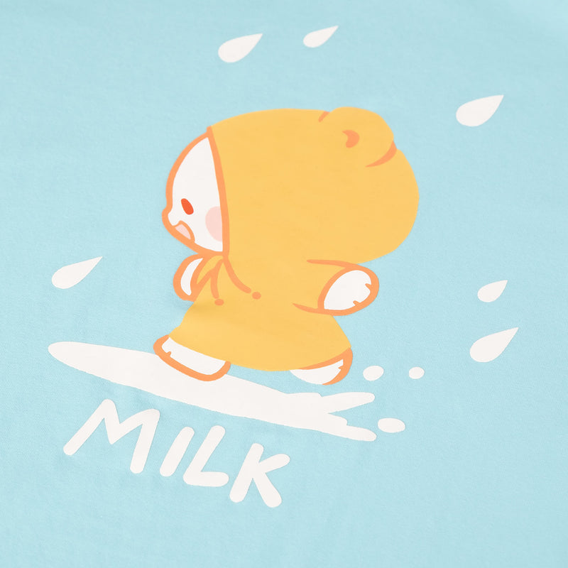 Milk Mocha Bear: Rainy Milk T-Shirt T-Shirts Milk Mocha Bear
