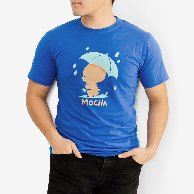Milk Mocha Bear: Rainy Mocha T-Shirt T-Shirts Milk Mocha Bear