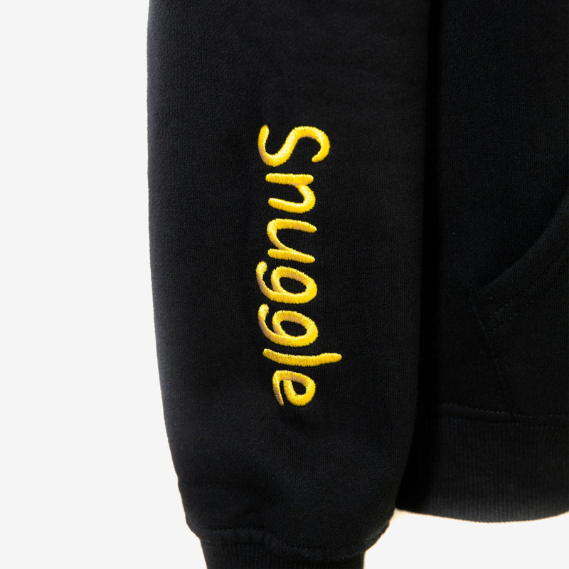 Milk Mocha Bear: Black Snuggle Hoodie Hoodies Milk Mocha Bear