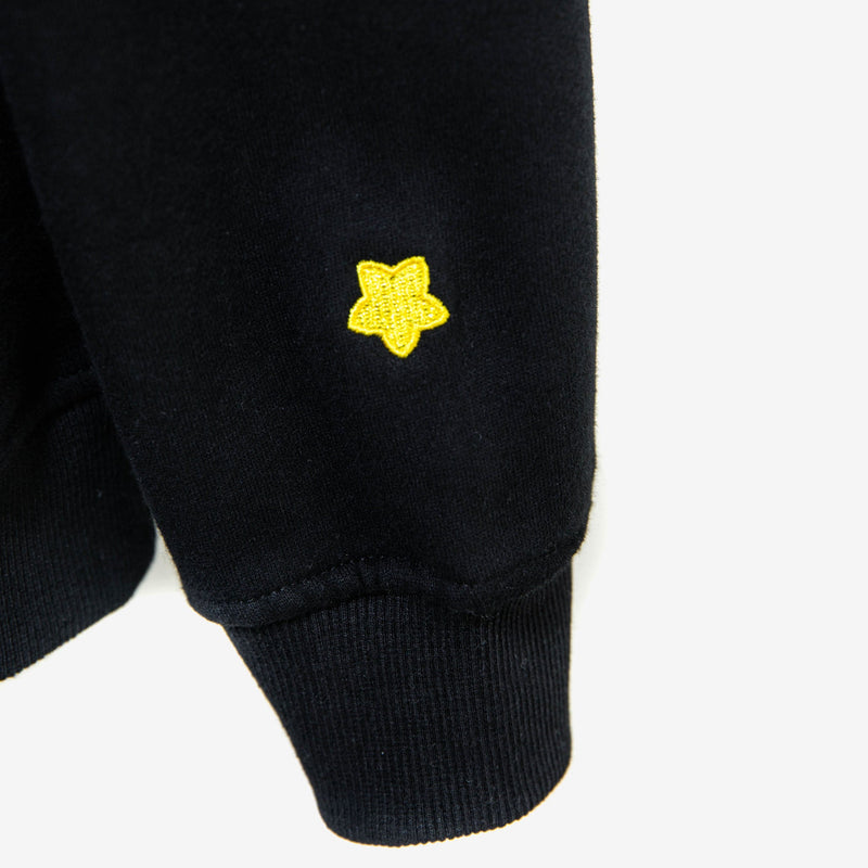 Milk Mocha Bear: Black Snuggle Hoodie Hoodies Milk Mocha Bear