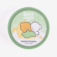 Milk Mocha Bear: Sweet Dreams Washi Tape Washi Tape Milk Mocha Bear