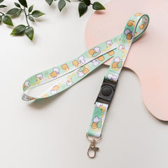 Milk Mocha Bear: Sweet Dreams Lanyard Lanyards Milk Mocha Bear